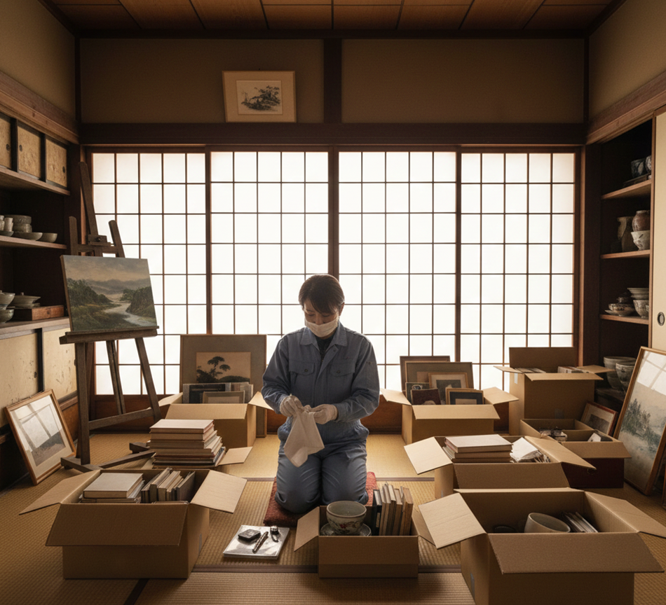 유품정리 업체 작업 현장 2